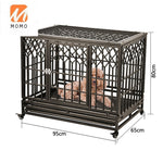 Big metal stainless steel heavy duty folding galvanized indoor kennel cages stackable dog cage