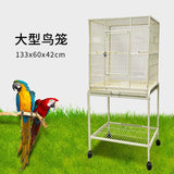 Bird  Breeding Cage High Quality Large Bird Cage Pigeon  Parrot  Budgie Aviary
 With Wheels