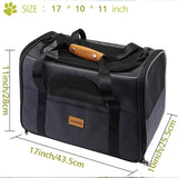 Cat Carrier Dog Carrier  Foldable Portable Travel