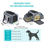 Carrier For Cat dog  Airline Approved Expandable Foldable