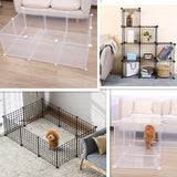 Dog Fences Pet Playpen DIY Animal  Crate