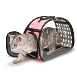 Pet Carrier Dogs Cat Folding Cage Collapsible Crate