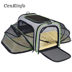 Carrier For Cat dog  Airline Approved Expandable Foldable