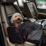 2 Sides Expandable Pet Dog Cat Carrier Airline Approved Kennel l