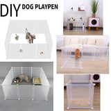 Dog Fences Pet Playpen DIY Animal  Crate