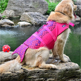 Life Vest Collar Harness Pet Dog  Swimwear