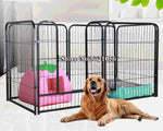 Heavy Duty Foldable Metal Indoor Outdoor Exercise Pet Fence Kennel for dogs