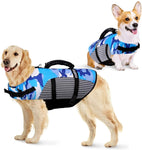 Dog Life Jacket Ripstop with rescue handle