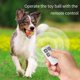 Smart Toy for Dog Cat Interactive Ball Led Flash Usb Electric Automatic Rolling Ball