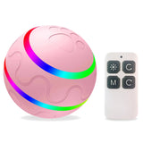 Smart Toy for Dog Cat Interactive Ball Led Flash Usb Electric Automatic Rolling Ball