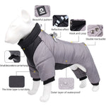 Winter Warm Thicken Pet Dog Jacket Waterproof  Small Medium Dogs Puppy Coat Chihuahua French Bulldog Pug Clothing