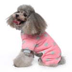 Winter Clothes Print Warm Jumpsuits Coat for Small Dogs Puppy  Cat Chihuahua Pomeranian