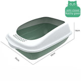 Pet Litter Box Fully Enclosed Spillproof Deodorant Cat Toiletl Large Capacity