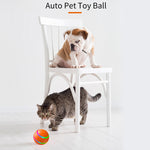 Smart Toy for Dog Cat Interactive Ball Led Flash Usb Electric Automatic Rolling Ball