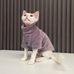 2022 New Hairless Cat Sweater Winter Fashion Thickening Warm Sphynx Clothes