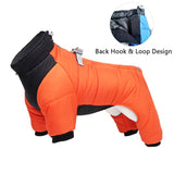 Winter Warm Thicken Pet Dog Jacket Waterproof  Small Medium Dogs Puppy Coat Chihuahua French Bulldog Pug Clothing