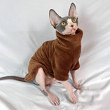 2022 New Hairless Cat Sweater Winter Fashion Thickening Warm Sphynx Clothes