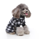 Winter Clothes Print Warm Jumpsuits Coat for Small Dogs Puppy  Cat Chihuahua Pomeranian