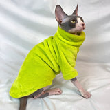 2022 New Hairless Cat Sweater Winter Fashion Thickening Warm Sphynx Clothes