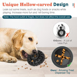 Strong Dog Toys For Aggressive Chewers Natural Rubber Dog  Treat Dispensery Medium Large Breed