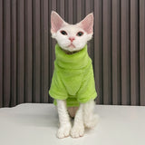 2022 New Hairless Cat Sweater Winter Fashion Thickening Warm Sphynx Clothes