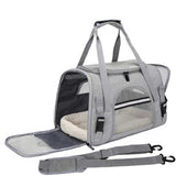 Cat Carrier Dog Carrier  Foldable Portable Travel