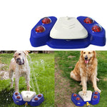 Garden Dog Water Fountain Step on Press Small Medium Large Dogs