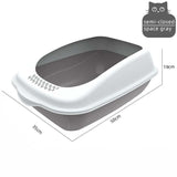 Pet Litter Box Fully Enclosed Spillproof Deodorant Cat Toiletl Large Capacity