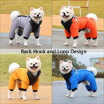 Winter Warm Thicken Pet Dog Jacket Waterproof  Small Medium Dogs Puppy Coat Chihuahua French Bulldog Pug Clothing