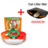 Pet Cat training Toilet Seat Pet Plastic litter Box Tray Kit