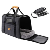 Cat Carrier Dog Carrier  Foldable Portable Travel