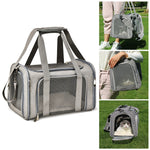 Cat Backpack With Mesh Window Travel