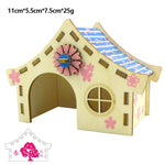 Hamster House Assembled Solid Wood Small Pet Climbing Frame Toy Hamster Accessories