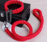 Double Strand Rope Large Dog Leashes