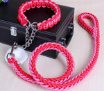 Double Strand Rope Large Dog Leashes