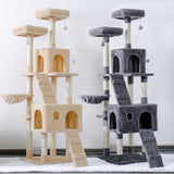 Cat Toy Cat Climbing Tree House Cat Toy Tree Scratcher Play House Condo Furniture Climbing Frame Cat Condos Scratching