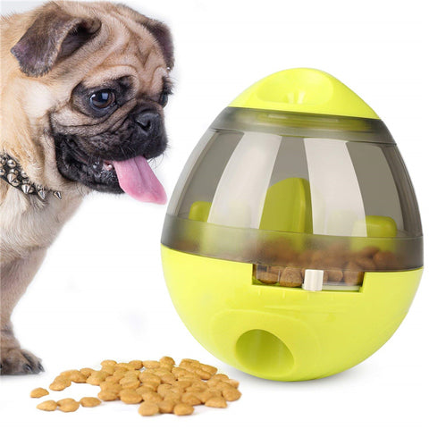 Tiger Dog Pet Toys Smarter Cat Dogs Ball Food Dispenser