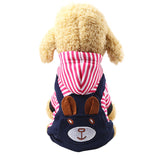 Fashion Striped Pet Dog Clothes