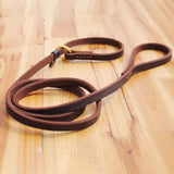 Real Leather Dog slip lead Leash