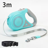 LED Retractable Dog Leash For Dogs Cats