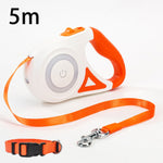 LED Retractable Dog Leash For Dogs Cats