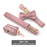 Pink Dog Harness for Girl Dogs Cute Dog Collar