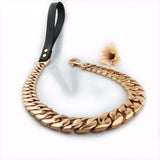 Gold Cuban Chain Pet Collar