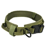 Dog Collar Adjustable Military Tactical Pets Dog Collars Leash