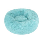 Dog Bed Long Plush Basket Calming Beds