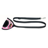 Hand-held dog walking lead adjustable