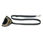 Hand-held dog walking lead adjustable