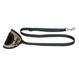 Hand-held dog walking lead adjustable