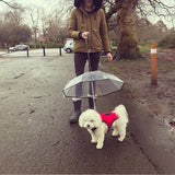 Upgraded version Portable dog walking umbrella