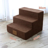 Dog House Dog Stairs Pet 3 Steps Stairs for Small Dog Cat